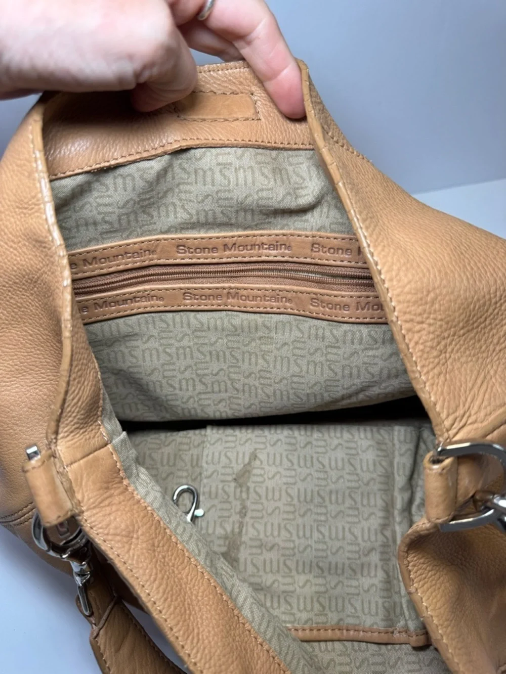 Stone Mountain Tan Brown Leather Boho